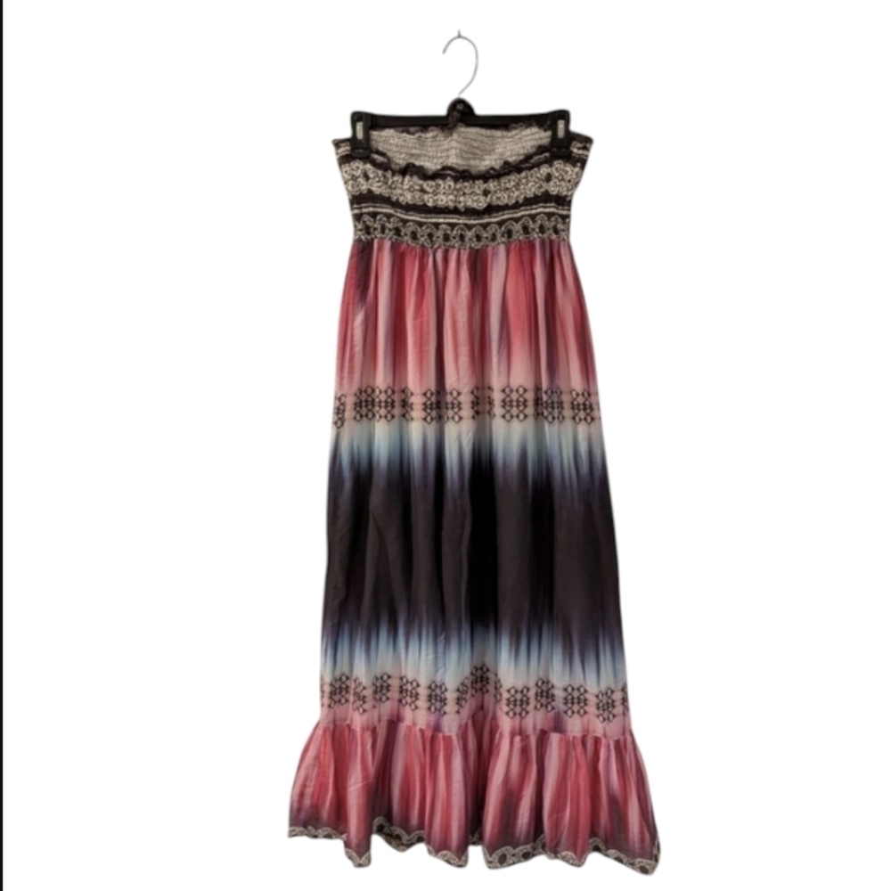 Boston Proper Bohemian Maxi Dress Size 12(L) - Picture 3 of 9